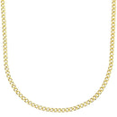 Simple golden silver chain - 925 Silver