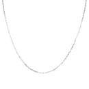 Rectangular cufflink chain - 925 Silver