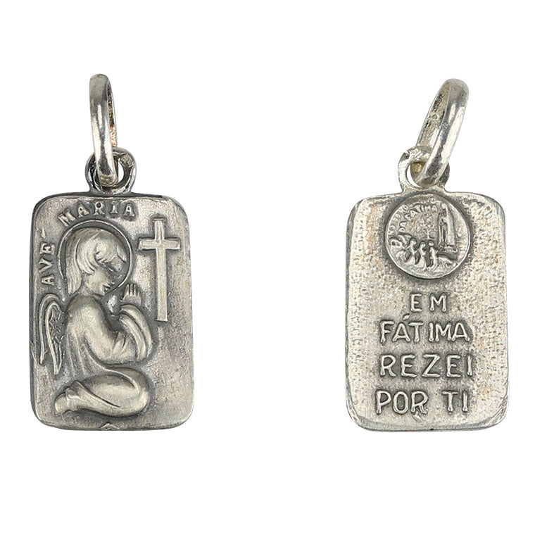 Medal of Angel praying - Silver 925