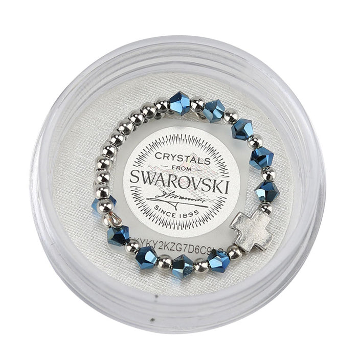 Bague catholique Swarovski