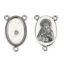 Customisable rosary center one face