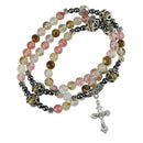 Catholic Rosary of Mystic Quartz