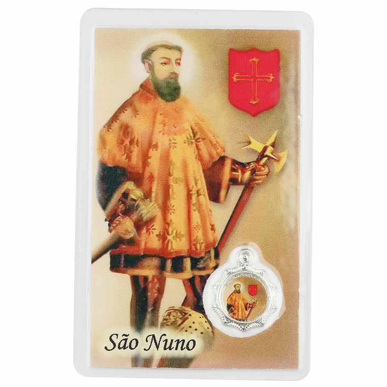 Card with prayer to St. Nuno