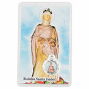 Card with prayer to Saint Elizabeth