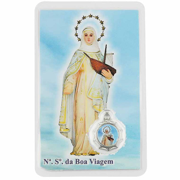 Prayer card of Our Lady of Good Voyage