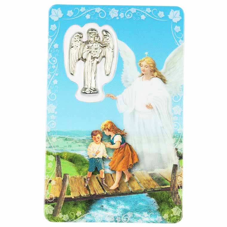Prayer card to Guardian Angel