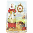 Prayer card of Saint Roman