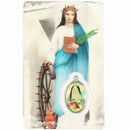 Prayer card of Saint Catherine