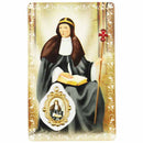 Prayer card of Saint Brigid