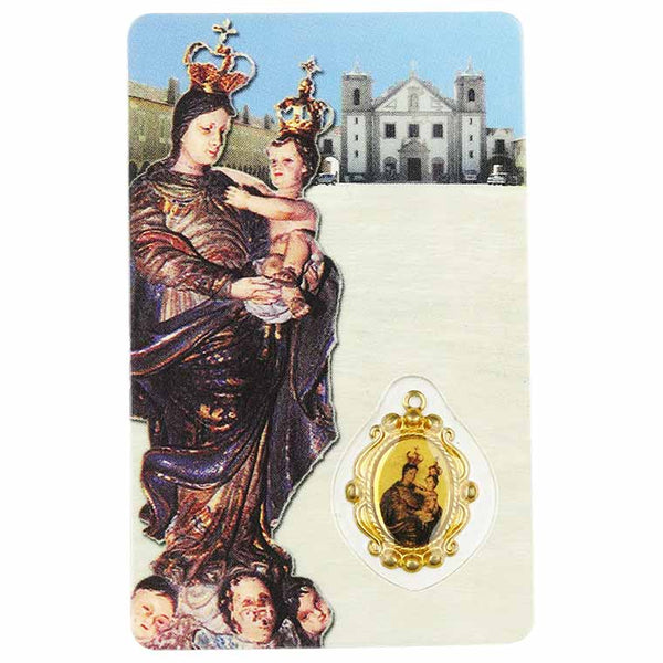 Prayer card of Our Lady of the Headland Espichel