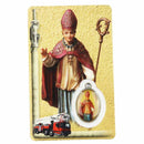 Prayer card of Saint Florian