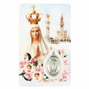 Prayer card of Our Lady of Fatima