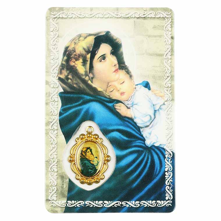 Prayer card of Loved Mother