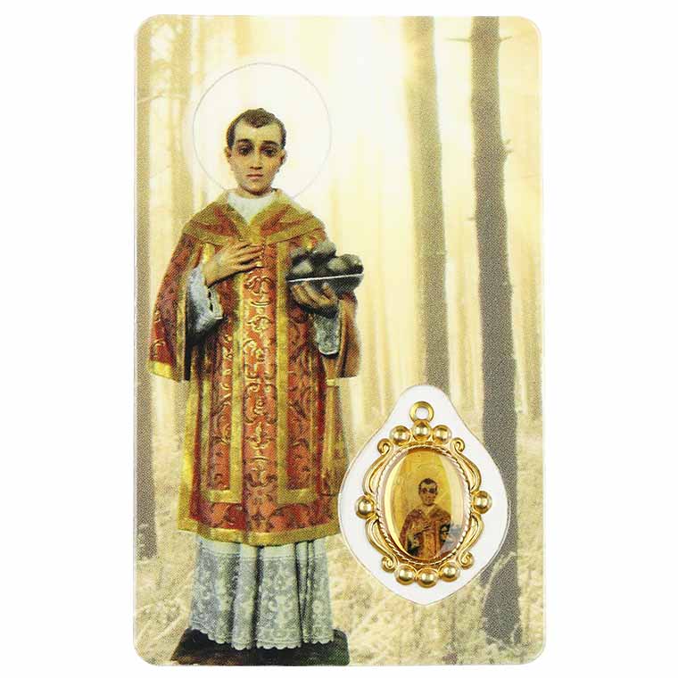 Saint Stephen prayer card