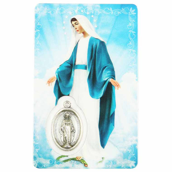 Our Lady of Graces prayer card