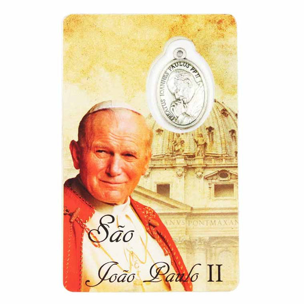 St. John Paul II prayer card