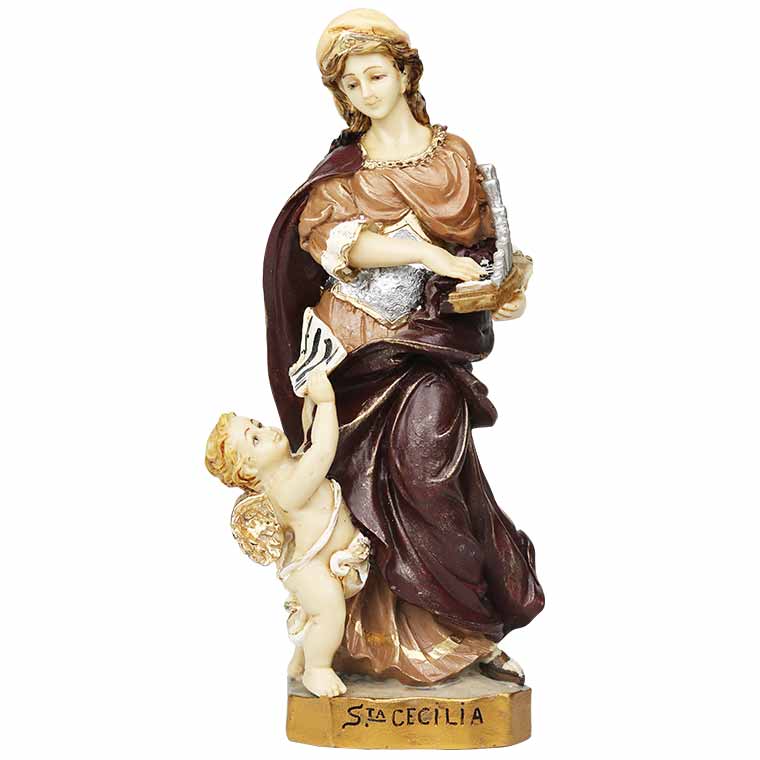 Saint Cecilia 22 cm