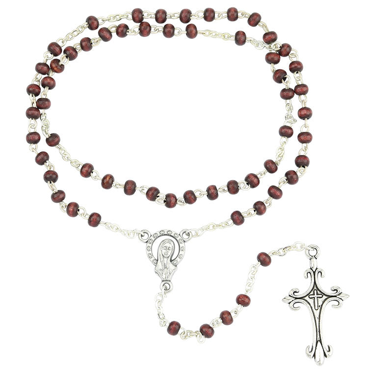 Wood rosary of Fatima