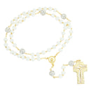 Crystal rosary of Fatima