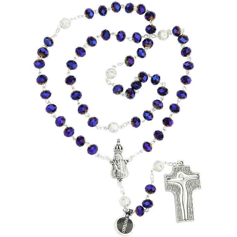 Rosary of Fatima crystal
