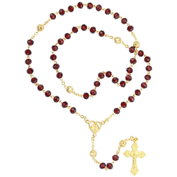Rosary with heart