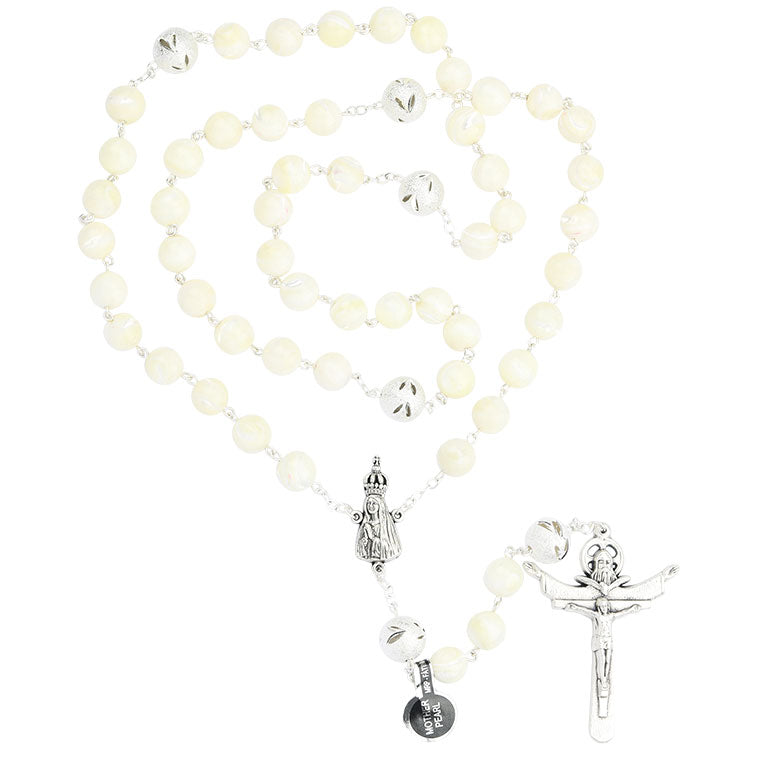 Rosary of Fatima mother-of-pearl