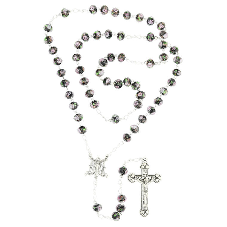 Rosary of Murano glass