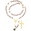 Rosary of Fatima Murano glass