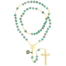 Rosary of Fatima Murano glass