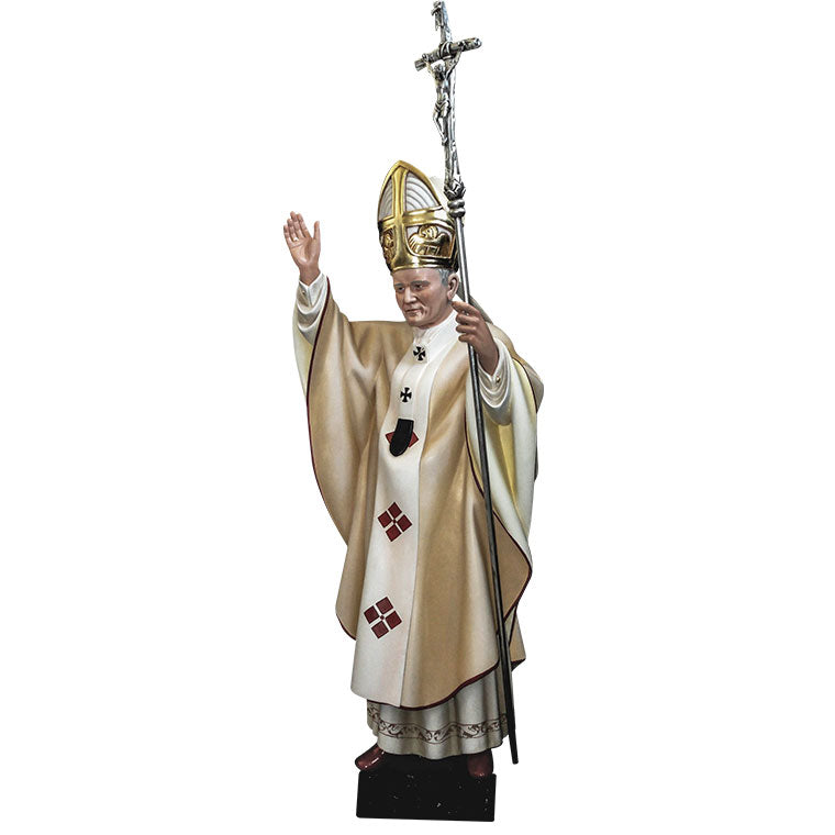 Pope John Paul 2 - Wood