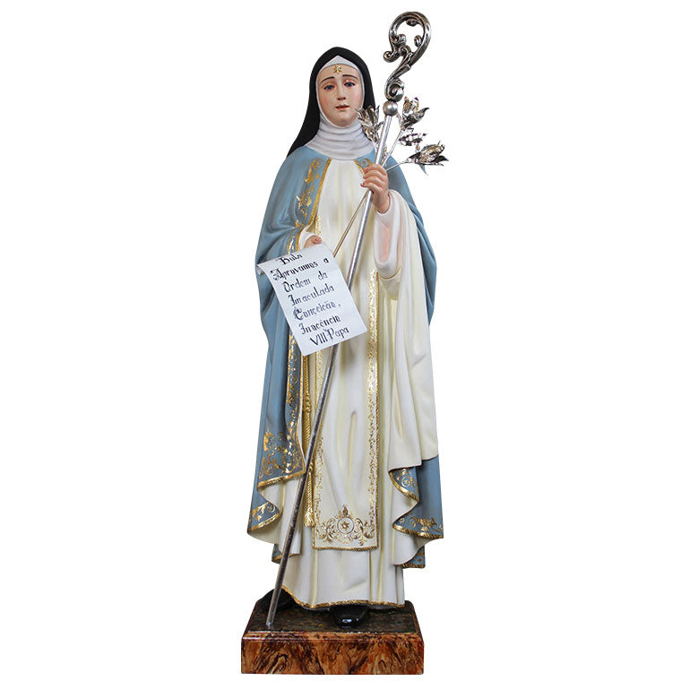 Statue of Saint Beatrice - wood
