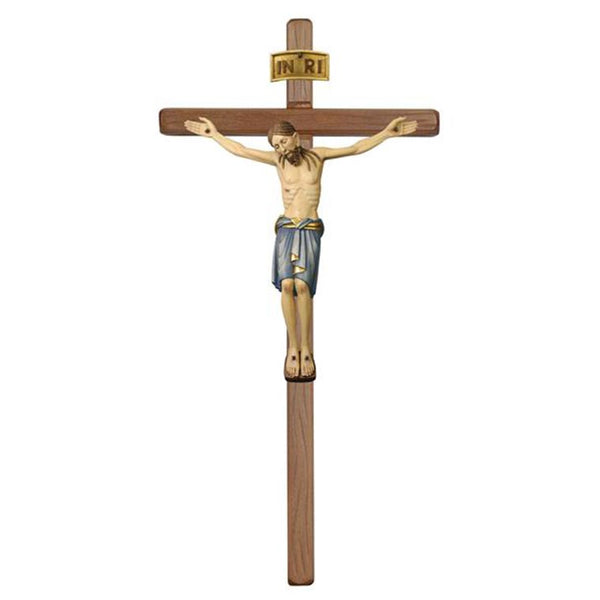 Crucifix Christ San Damiano straight cross - wood