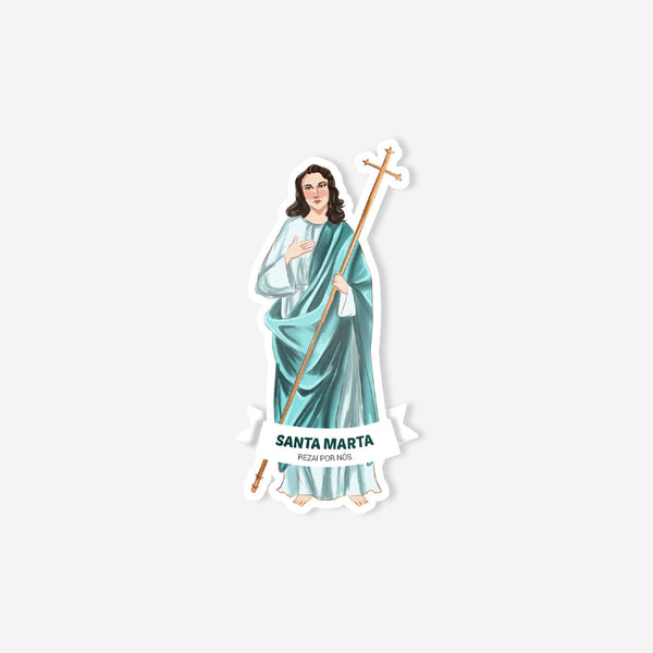 Saint Marta Catholic sticker