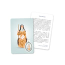 Prayer's card of Saint Monica