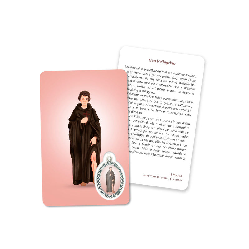 Prayer's card of Saint Peregrine