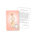 Prayer's card of Our Lady of La Salette