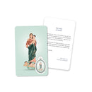 Prayer's card of Our Lady of Health