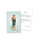 Prayer's card of Our Lady of Health
