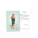 Prayer's card of Our Lady of Health