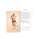 Prayer's card of Saint Sebastian