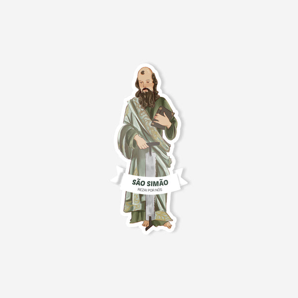 Saint Simon Catholic sticker