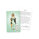 Cartão de oração de Nossa Senhora do Ó