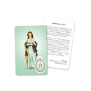 Cartão de oração de Nossa Senhora do Ó