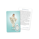 Prayer's card of Our Lady of Peace