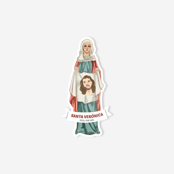 Saint Veronica Catholic sticker