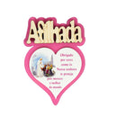 Magnet with feminine dedication