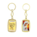 Catholic Keychain with dedication