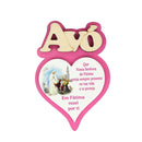 Magnet with feminine dedication