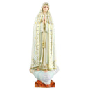 Wood statue of Our Lady of Fatima 30 cm