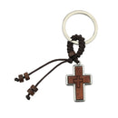Keyring with cross